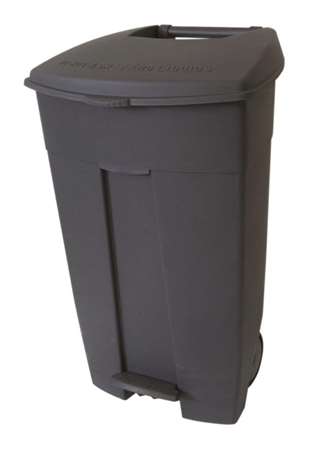 Image de POUBELLE MOBILE A PEDALE CONTIPLAST 120L GRIS-192012-102530