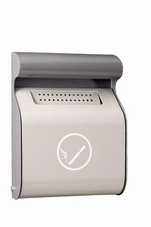 Image de CENDRIER MURAL ACIER GRIS 1,5L (1500 MEGOTS) - 103012