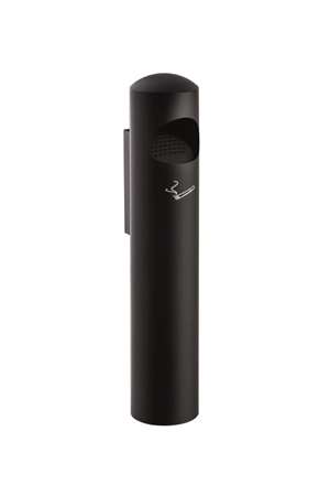 Image de CENDRIER MURAL INOX NOIR 5L (2000 MEGOTS)-192052-109003