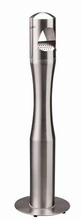 Image de CENDRIER SUR PIED INOX BROSSE 4L (2000 MEGOTS)-192055