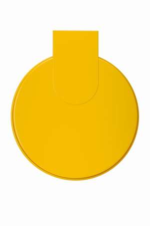 Image de SUPPORT SAC MOBILE A PEDALE 110L ACIER BLANC COUV JAUNE-1921