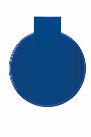 Image de SUPPORT SAC MOBILE A PEDALE 110L ACIER BLANC COUV BLEU-19210