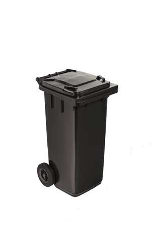 Image de CONTENEUR PLASTIQUE 2 ROUES GRIS 120L-766610-192121