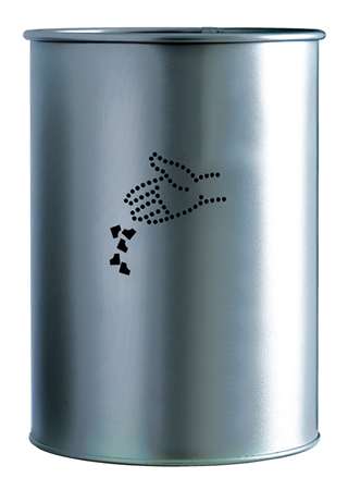 Image de CORBEILLE CYLINDRIQUE 22L INOX AISI 304 PIVOT-778000-192205