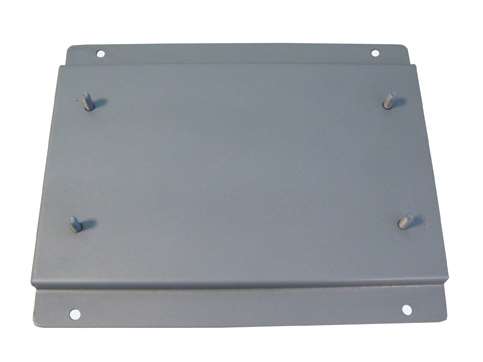 Image de SUPPORT DE FIXATION MURALE POUR CORBEILLE - GRIS -778025