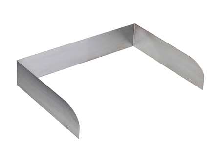 Image de SUPPORT PLATEAU INOX BROSSE POUR BORNE A DECHETS - 789010