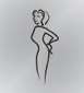 Image de PLAQUE DE SIGNALISATION ALUMINIUM FEMME-192304-719952