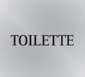 Image de PLAQUE DE SIGNALISATION ALUMINIUM TOILETTE-192305-719953