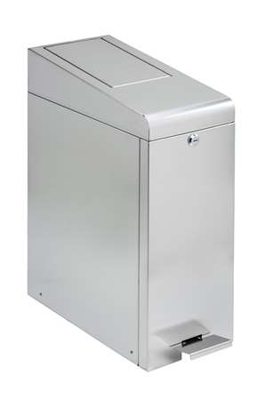 Image de POUBELLE HYGIENE FEMININE A PEDALE 45L INOX A PEDALE-192395