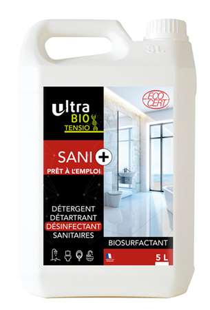 Image de ULTRA BIO TENSIO SANI+NETTOYANT DESINFECTANT DETARTRANT 5L