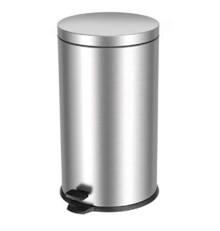 Image de POUBELLE A PEDALE INOX BRILLANT 40L-192500-101400
