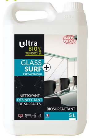 Image de ULTRA BIO TENSIO GLASS SURF+NETTOYANT DESINF SURFACES 5L
