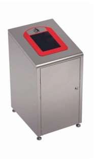 Image de STRUCTURE BORNE A DECHETS KOALA INOX 60L - 789020