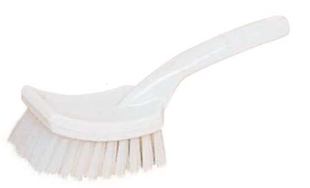 Image de T-BROSSE A MAINS MI DUR 35MM MANCHE COURT BLANC - 6017