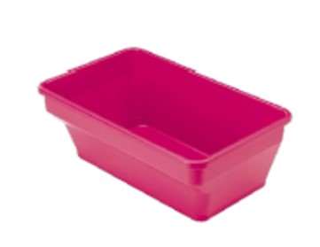 Image de BAC DESINFECTION 35L ROUGE POUR CHARIOT-020352
