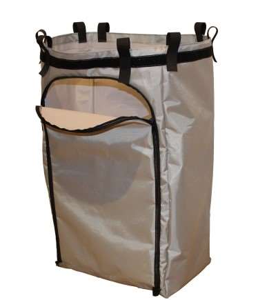 Image de SAC PVC 120L OUVERTURE FRONTALE POUR CHARIOT-020621