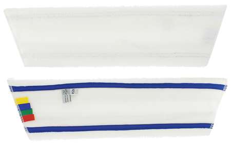 Image de MOP VELCRO FRANGE MICROFIBRE BLANCHE 55X15CM-210012