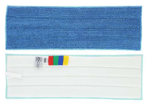 Image de MOP MICROFIBRE VELCRO BLEUE 43.5X14 CM-210033