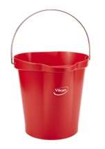 Image de V- SEAU ALIMENTAIRE 12 L ROUGE-56864