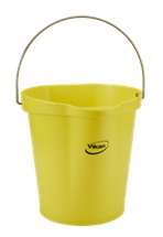 Image de V- SEAU ALIMENTAIRE 12 L JAUNE- 56866