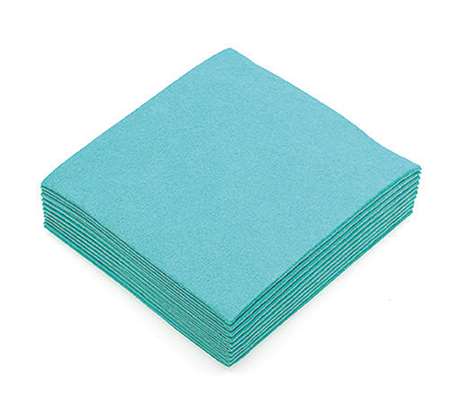 Image de LAVETTE SYNTHETIQUE 38X40CM VERTE 140gr/m² (x10)-150147A