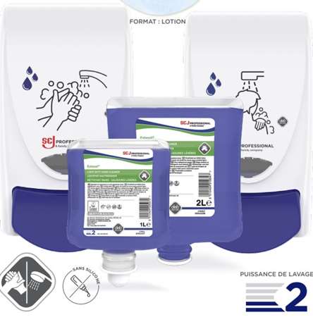 Image de CARTOUCHE LOTION LAVANTE MAINS ESTESOL ECOLABEL 4L DEB-LTW4L