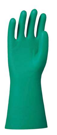 Image de GANT NITRILE FLOQUE 33CM T8.5-010162A