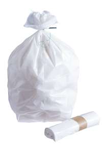 Image de SAC POUBELLE PEMD 30L BLANC ST 11µ (x500)-340101