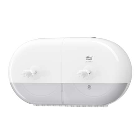 Image de DISTRIBUTEUR DOUBLE PAPIER WC SMART ONE MINI T9 BLANC-682000