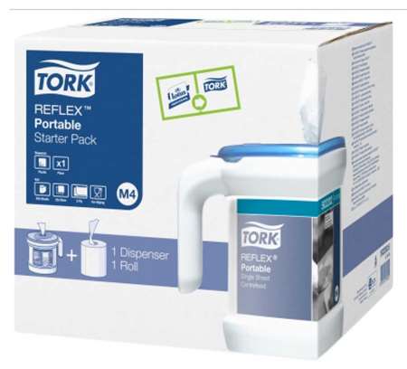 Image de DISTRIBUTEUR PORTABLE BOBINE TORK REFLEX+1 BOBINE-240157