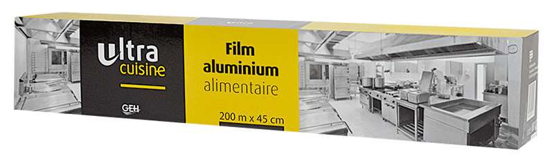 Image de ALUMINIUM BOITE DISTRIBUTRICE RL 200MX45CM- 081107