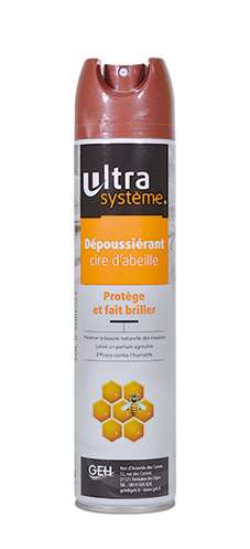 Image de DEPOUSSIERANT A BASE DE CIRE D'ABEILLES 300ML-026020