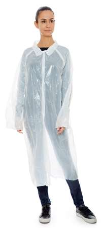 Image de BLOUSE VISITEUR POLYETHYLENE 160X70CM (10x10)-342120