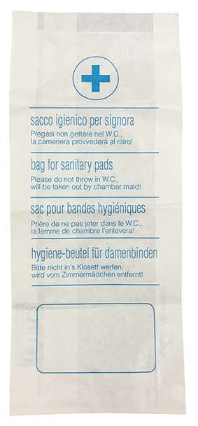 Image de SACHET PAPIER HYGIENE FEMININE WELCOME (x1000)-012209A