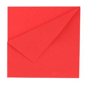 Image de SERVIETTE PRESTIGE VOIE SECHE ROUGE 40x40CM (x800)-013312
