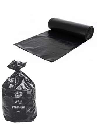 Image de SAC POUBELLE PEMD 30L NOIR ST 15µ (x500) - 340103A