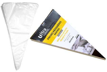 Image de POCHE PATISSIERE 30x54cm 82µ BOITE DISTRIBUTRICE (x100)