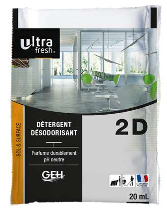 Image de ULTRA FRESH 2D DOSE AGRUME 20ml (x250)