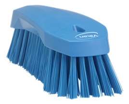 Image de V- BROSSE A MAIN FIBRES DURES 200MM BLEU-38903