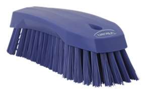 Image de V-BROSSE A MAIN FIBRES DURES 200MM VIOLET-38908