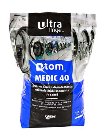 Image de ATOM MEDIC 40 LESSIVE DESINFECTANTE 15KG-022110