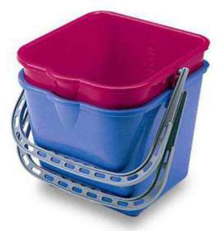 Image de SEAU CHARIOT 25L ROUGE-020198