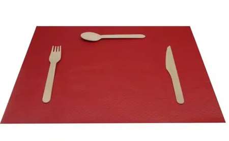 Image de SET DE TABLE 30X40CM ROUGE (x1000)-990170