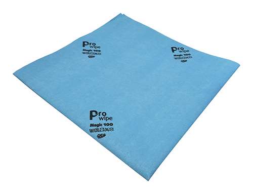 Image de LAVETTE MICROFIBRE MAGIC 100 38X40CM BLEUE (x5)-017106A
