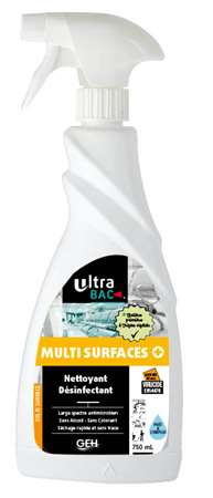 Image de ULTRA BAC MULTI SURFACES + 750ML - 001087