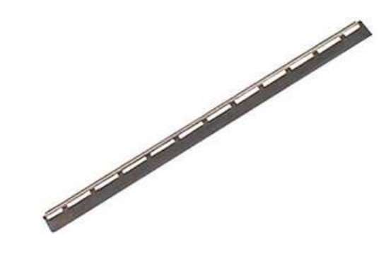 Image de BARETTE VITRES INOX 45CM (AVEC CAOUT.) UNGER- 230186 - NE450