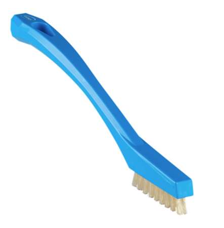 Image de V- MINI BROSSE 205MM FIBRES DURES BLEUE-44013