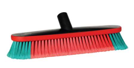 Image de V-BROSSE OVALE A PASSAGE D'EAU 37cm SOUPLE POUR VEHICULE-475