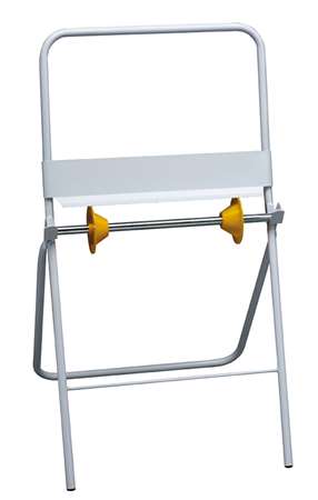 Image de DISTRIBUTEUR BOBINE SUR PIED ACIER EPOXY LAQUE BLANC-192445