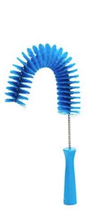 Image de V-BROSSE A MAIN FLEXIBLE 360MM MEDIUM BLEUE-53723